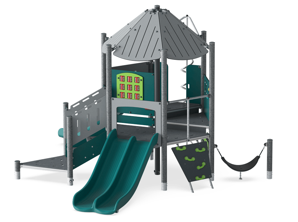 Mega Deck with Roof - PCM100832 - KOMPAN International Sales