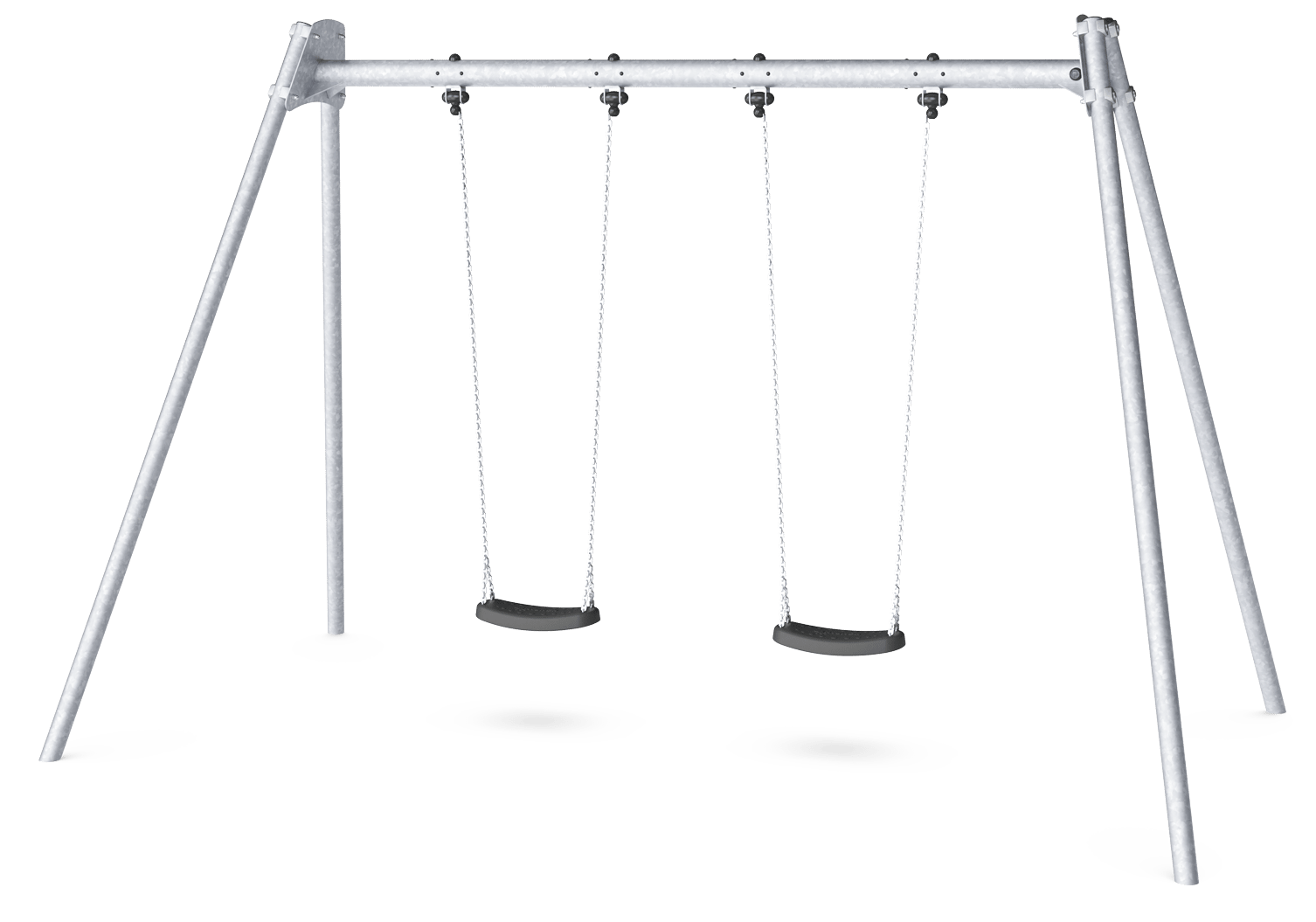 その他 Swing Monster TYPE H Swing H:2.5m, Std. Seats - KSW93014 - KOMPAN Canada